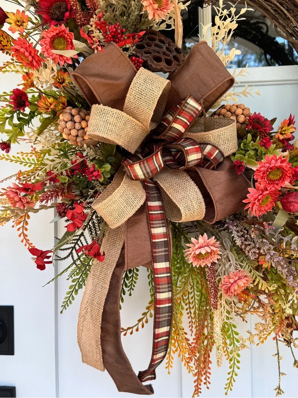 Rustic Grapevine Fall Wreath
